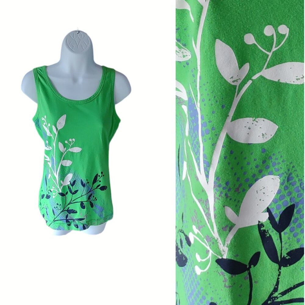 TekGear Floral Activewear Tank Size S